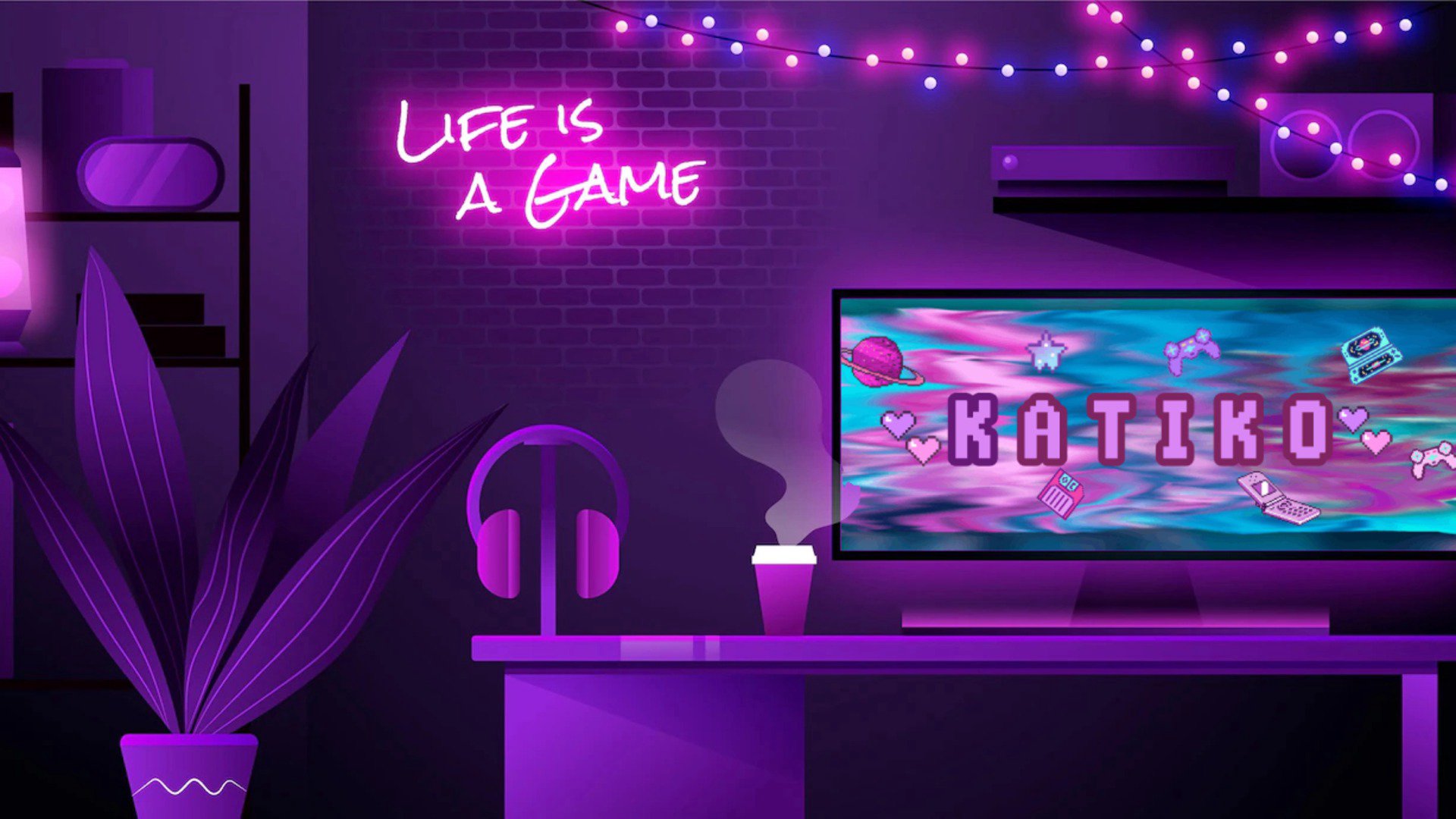 katikosama Offline Background