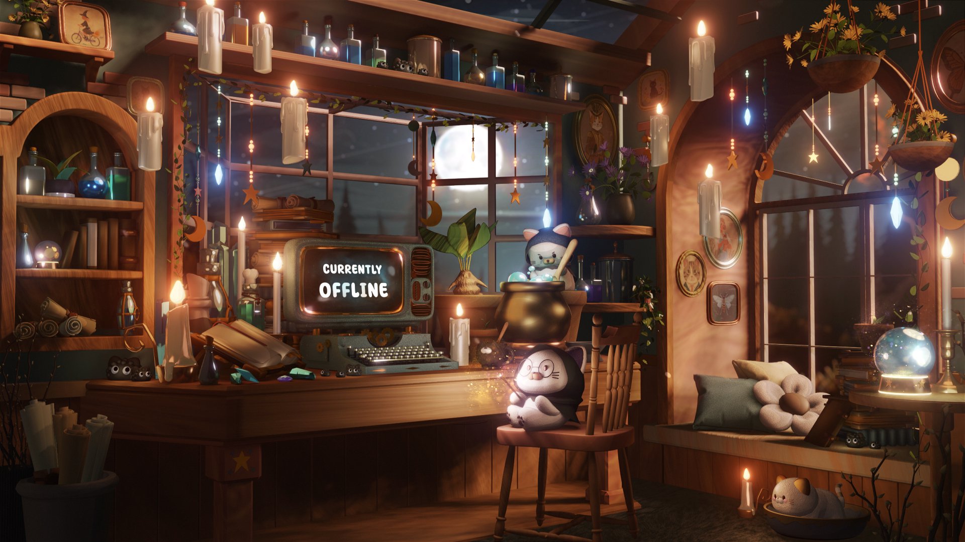 ItsCoffeeQueen Offline Background