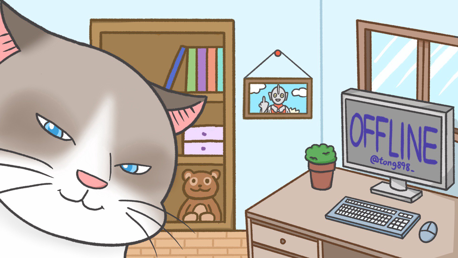 彤彤__黑化版 Offline Background