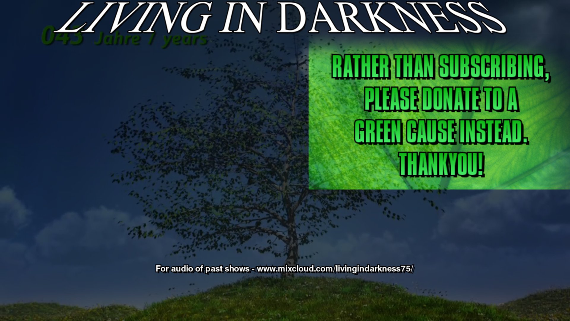 LivingInDarkness75 Offline Background