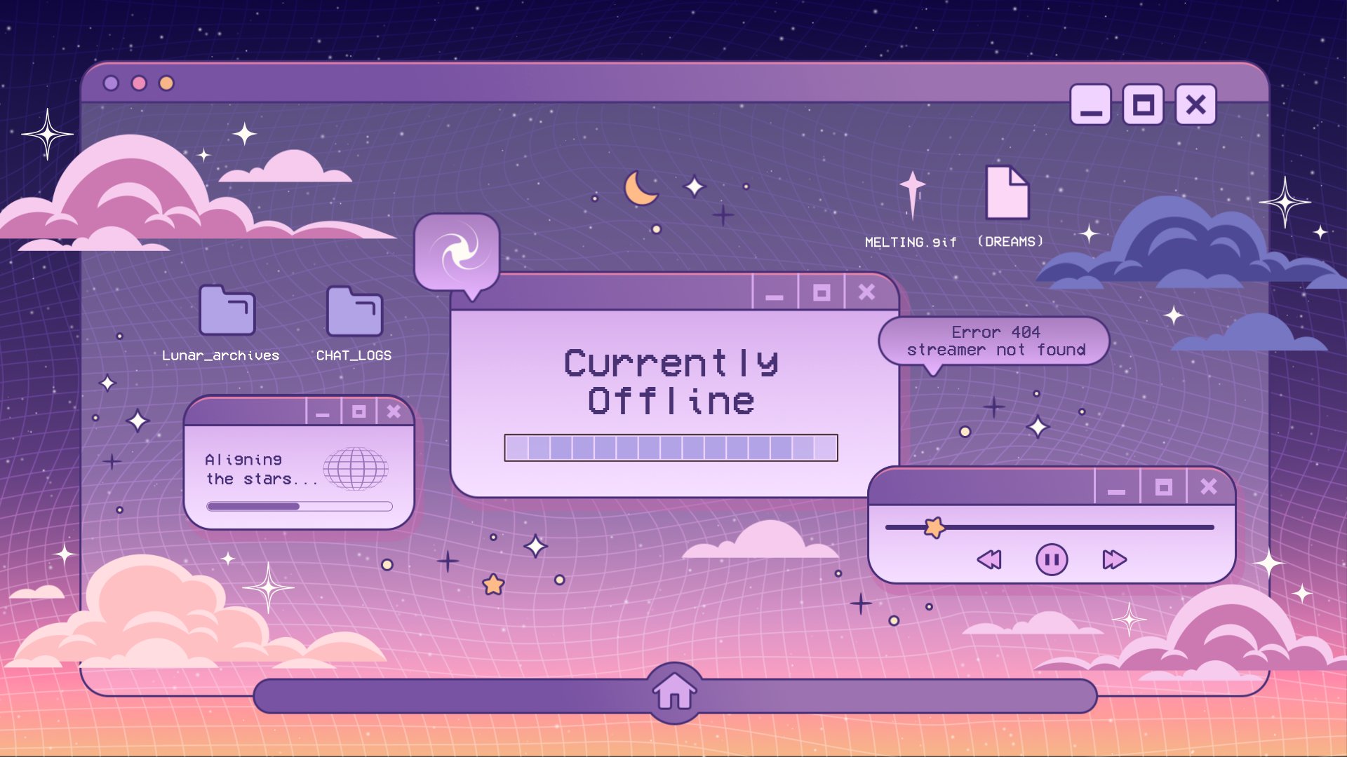 saturngiirll Offline Background