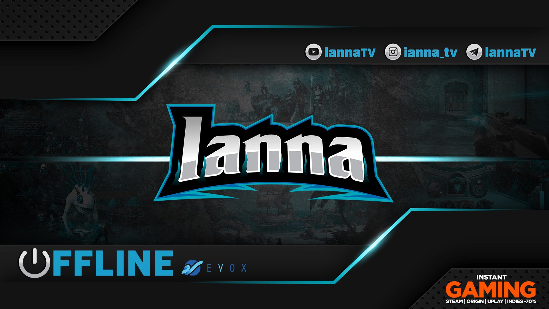IannaTV Offline Background