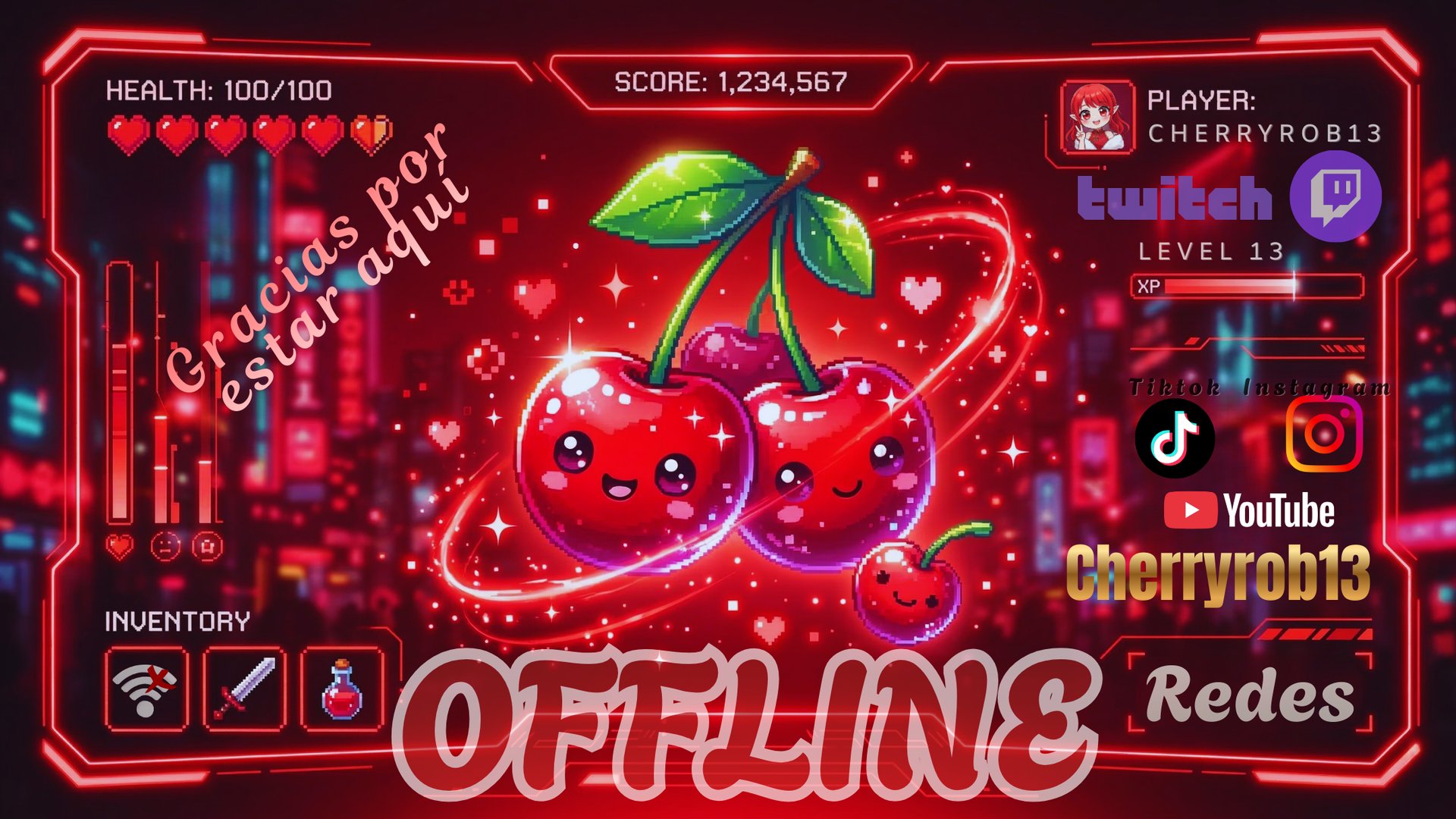 CherryRob13 Offline Background