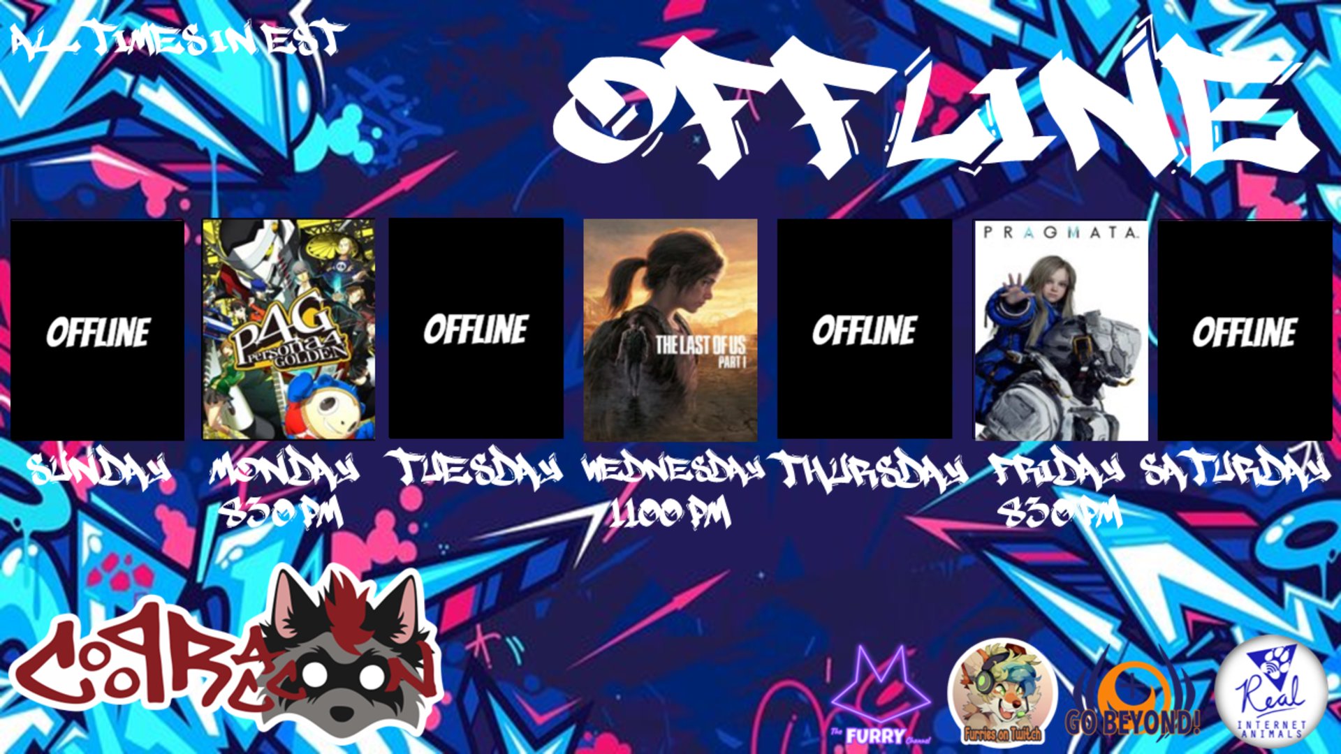 CoopRaccoon Offline Background