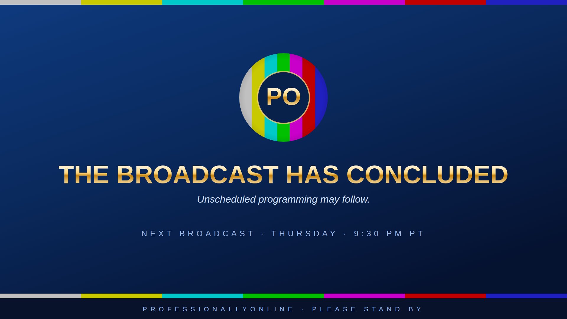 ProfessionallyOnline Offline Background