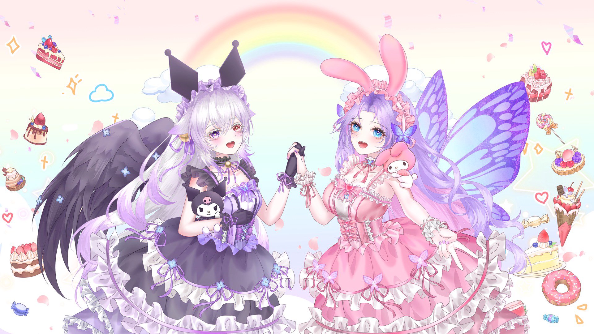 蝶蝶兒 Offline Background