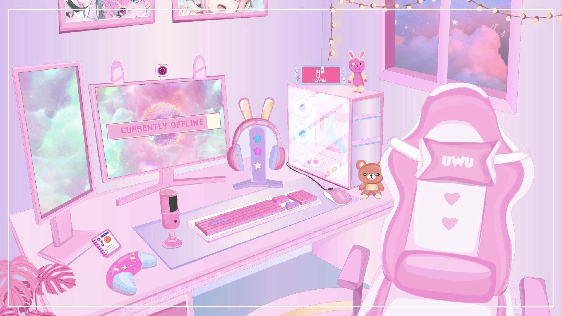 NaifuVT Offline Background