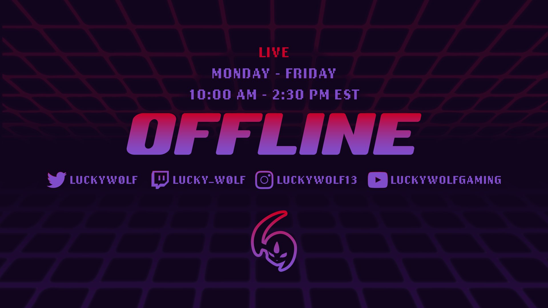luckyw0lf Offline Background