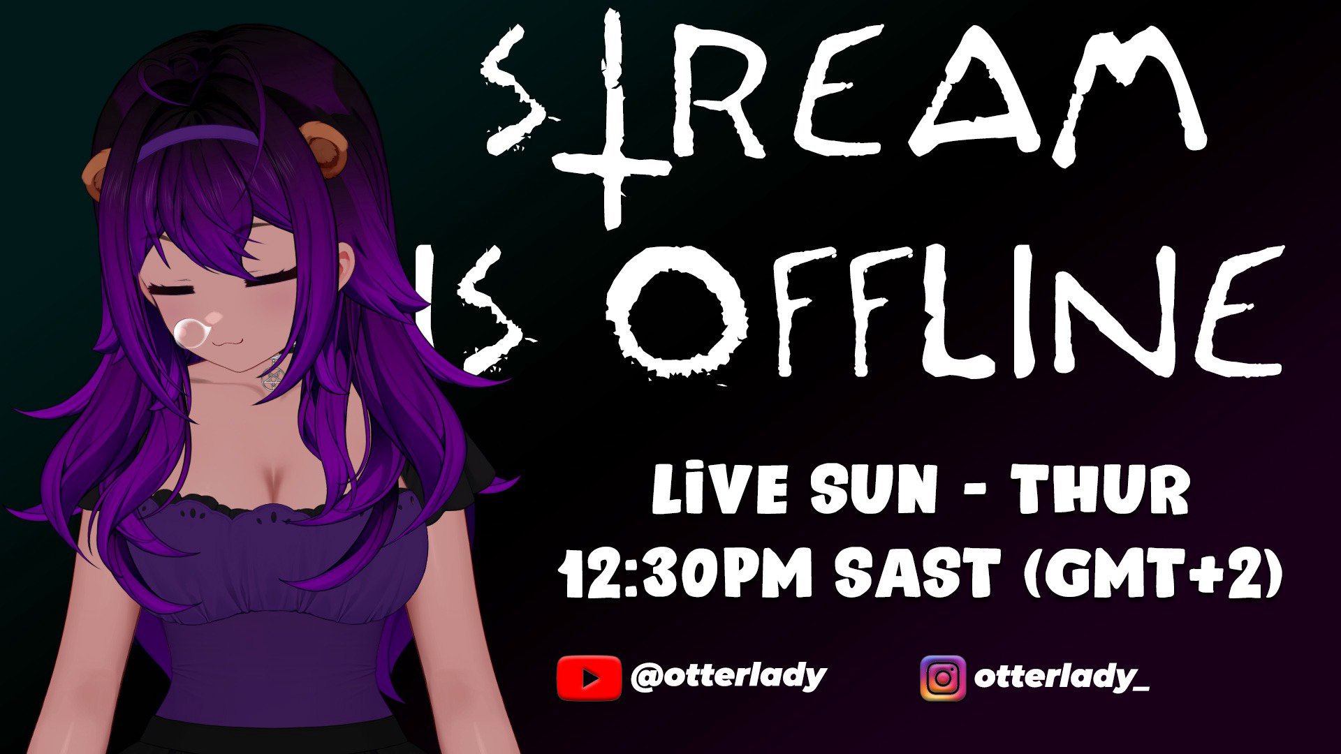 OtterLady Offline Background