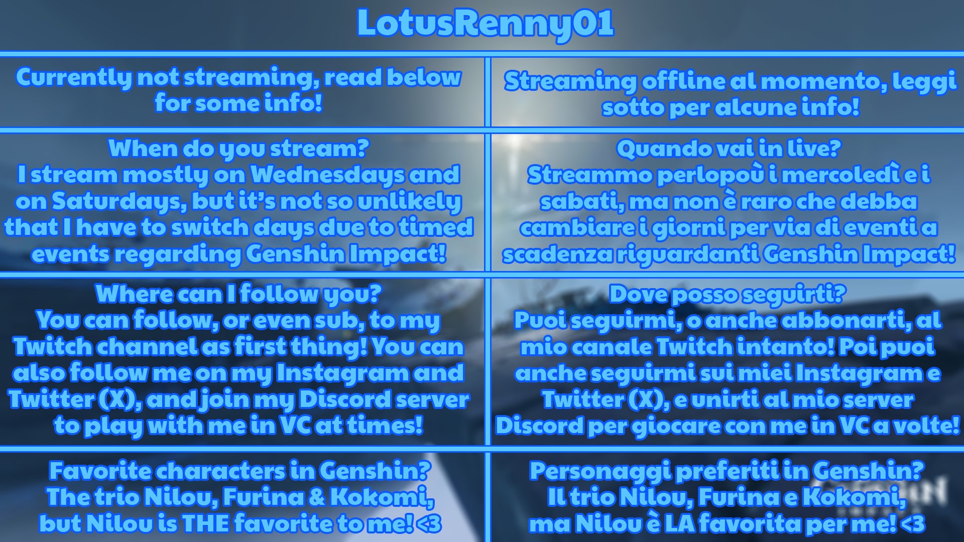 LotusRenny Offline Background