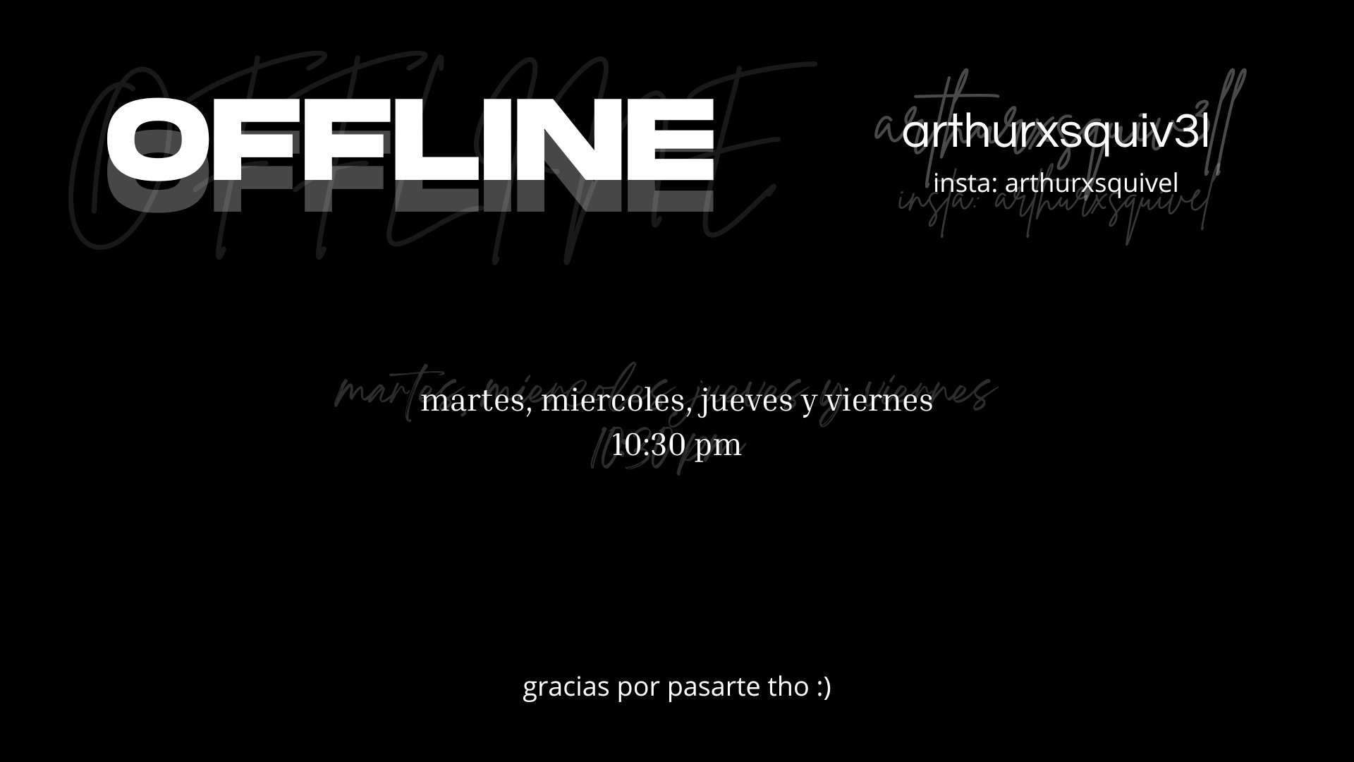 arthurxsquiv3l Offline Background
