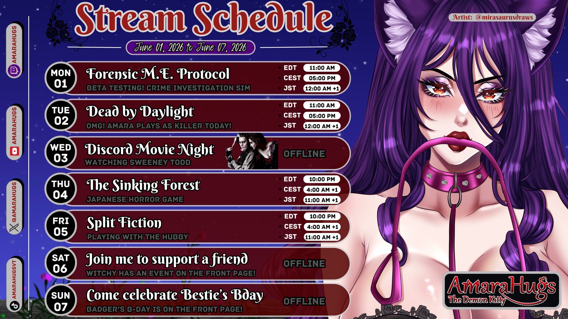 AmaraHugs Offline Background