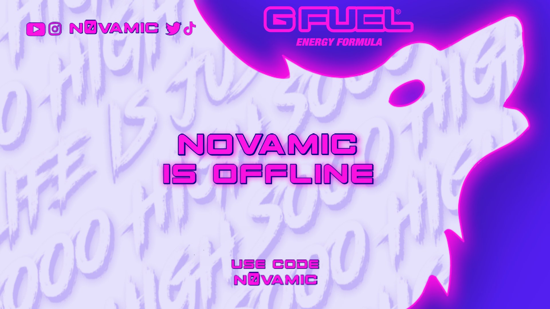 N0VAMIC Offline Background