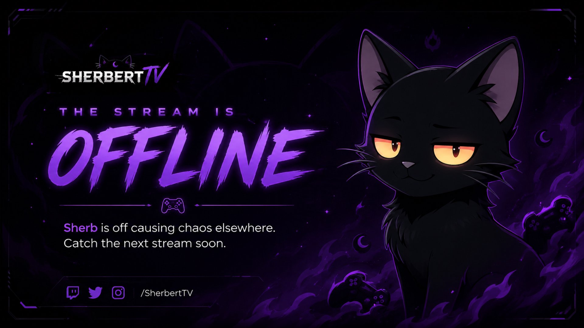 SherbertTv Offline Background