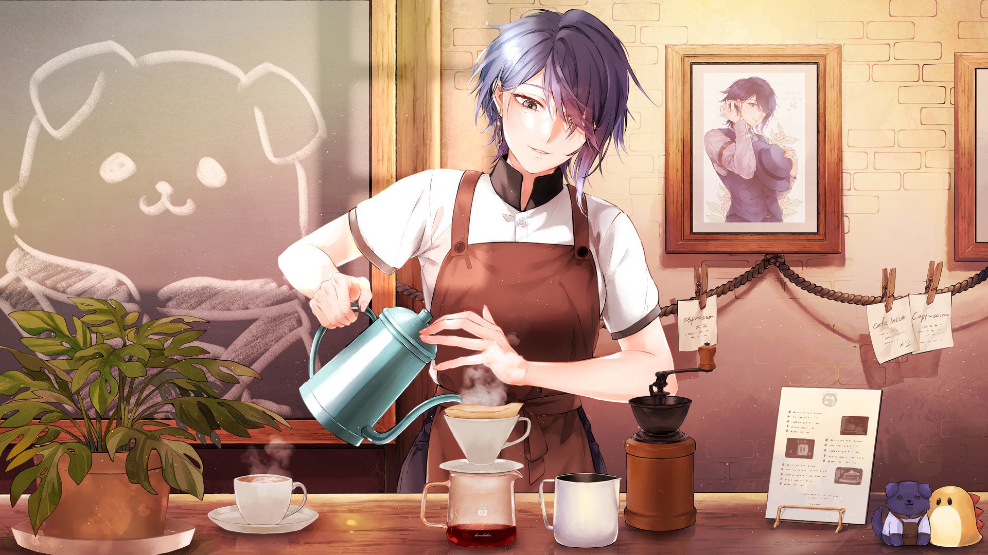 淺野薰 Offline Background