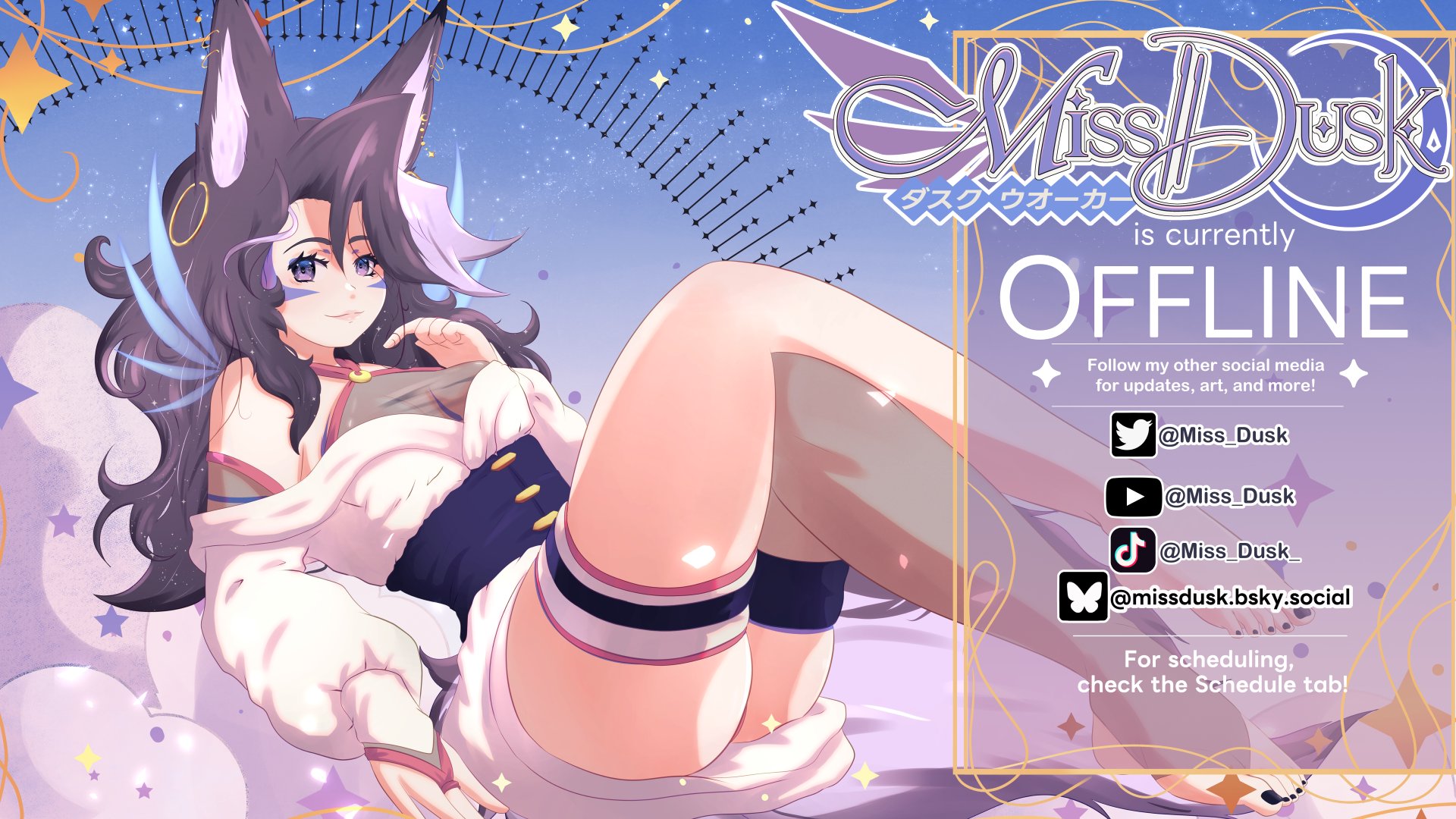 Miss_Dusk Offline Background