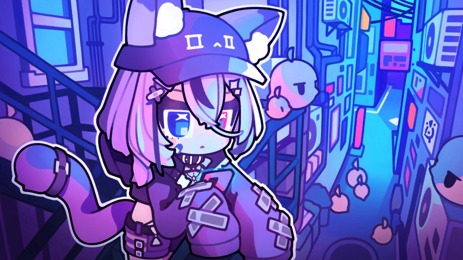 啊咩 Offline Background