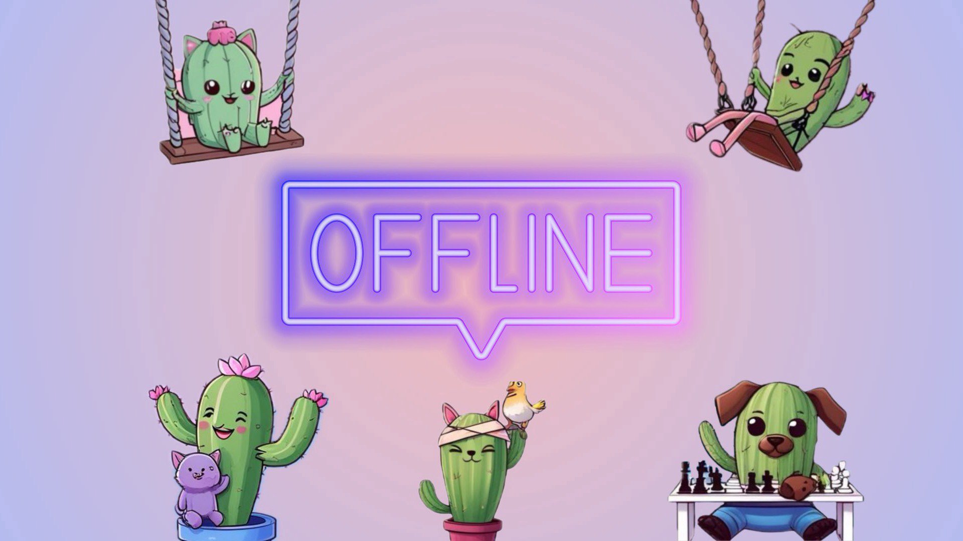 Kaktusse_ Offline Background
