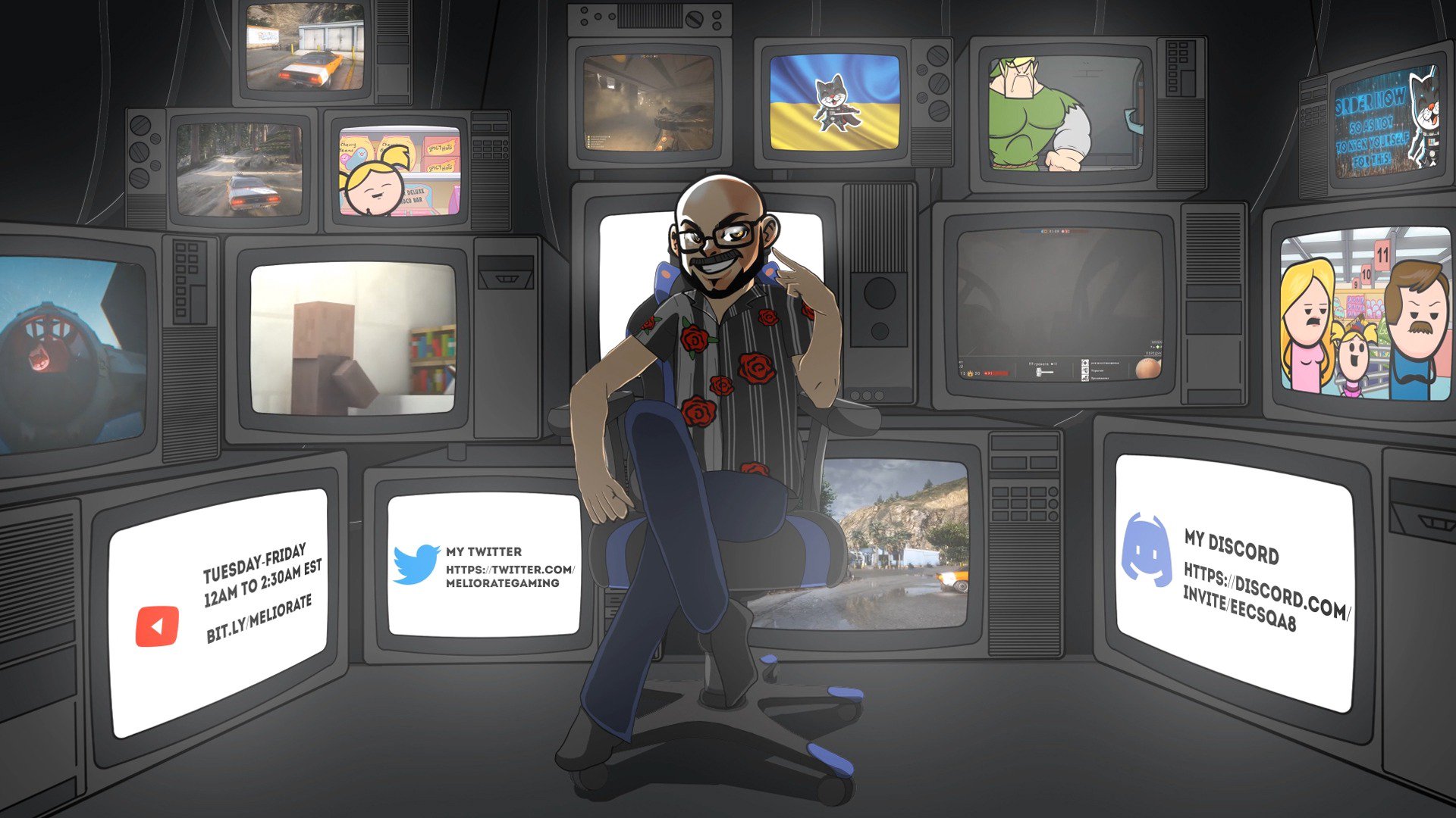 MeliorateGaming Offline Background