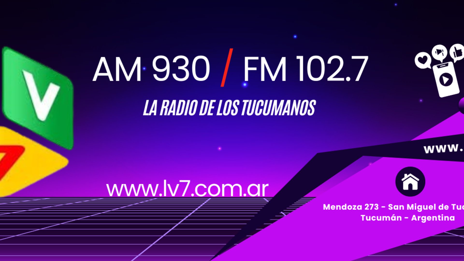 lv7radiotv Offline Background