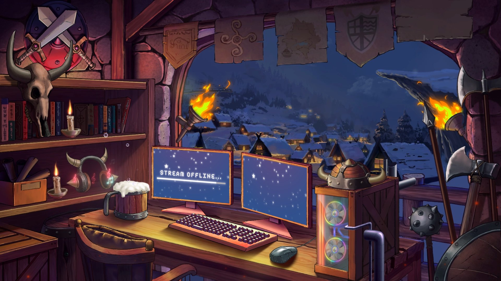 kinggingerwitch Offline Background