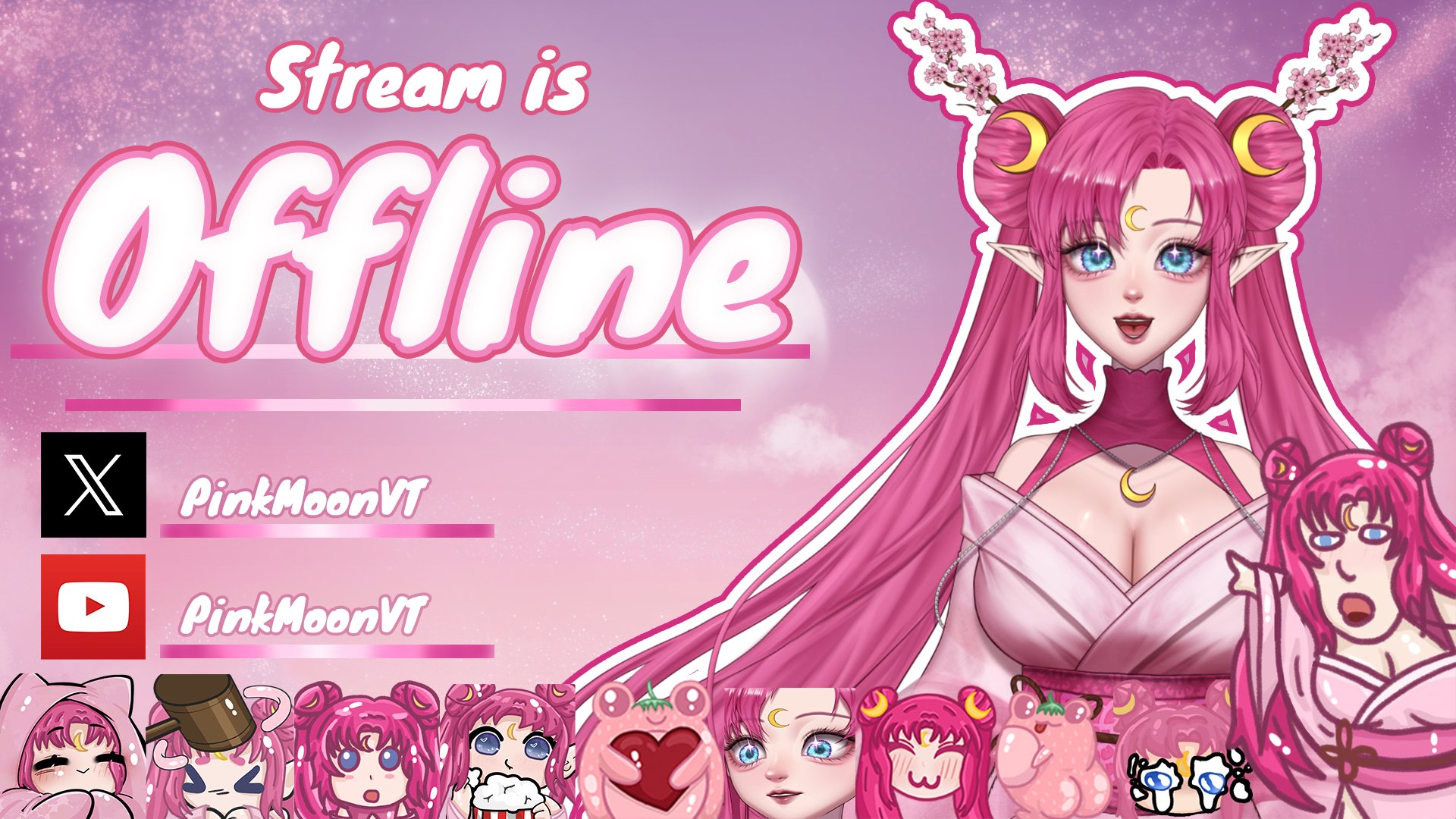 PinkMoonVT Offline Background