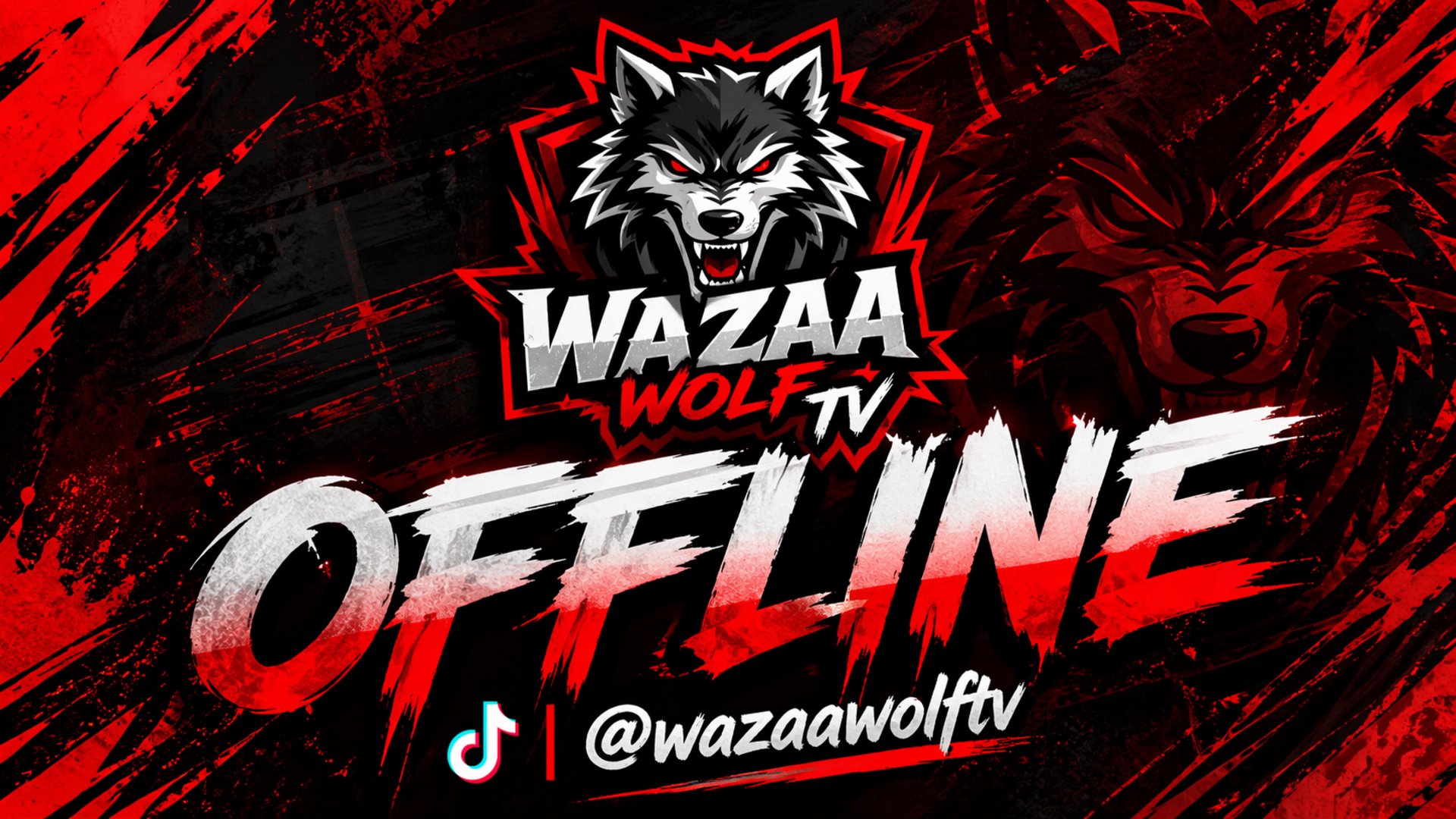 wazaawolftv Offline Background