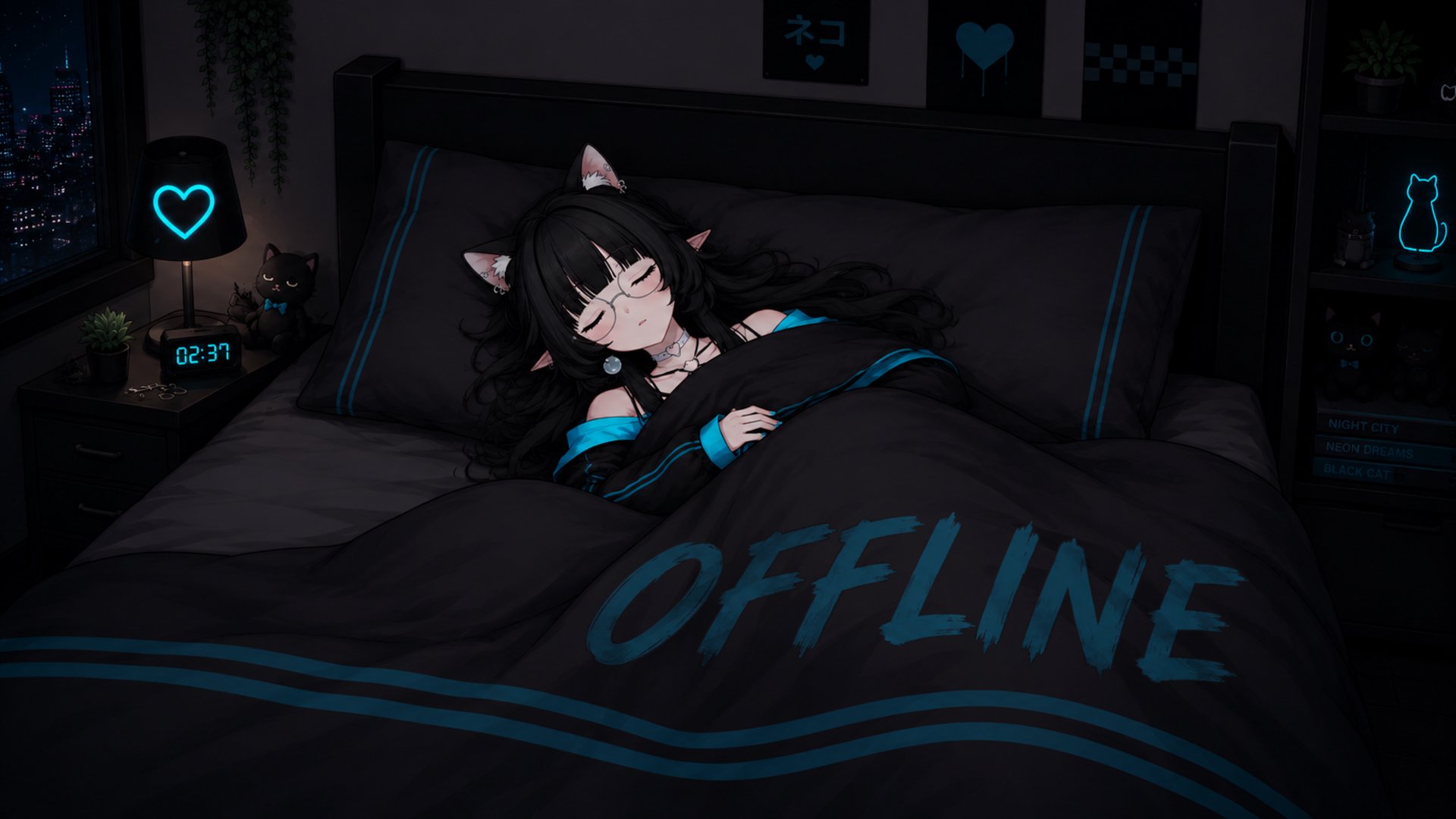PsychoKitten_ Offline Background