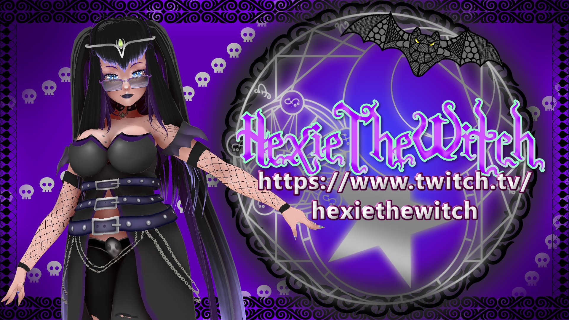 HexieTheWitch Offline Background
