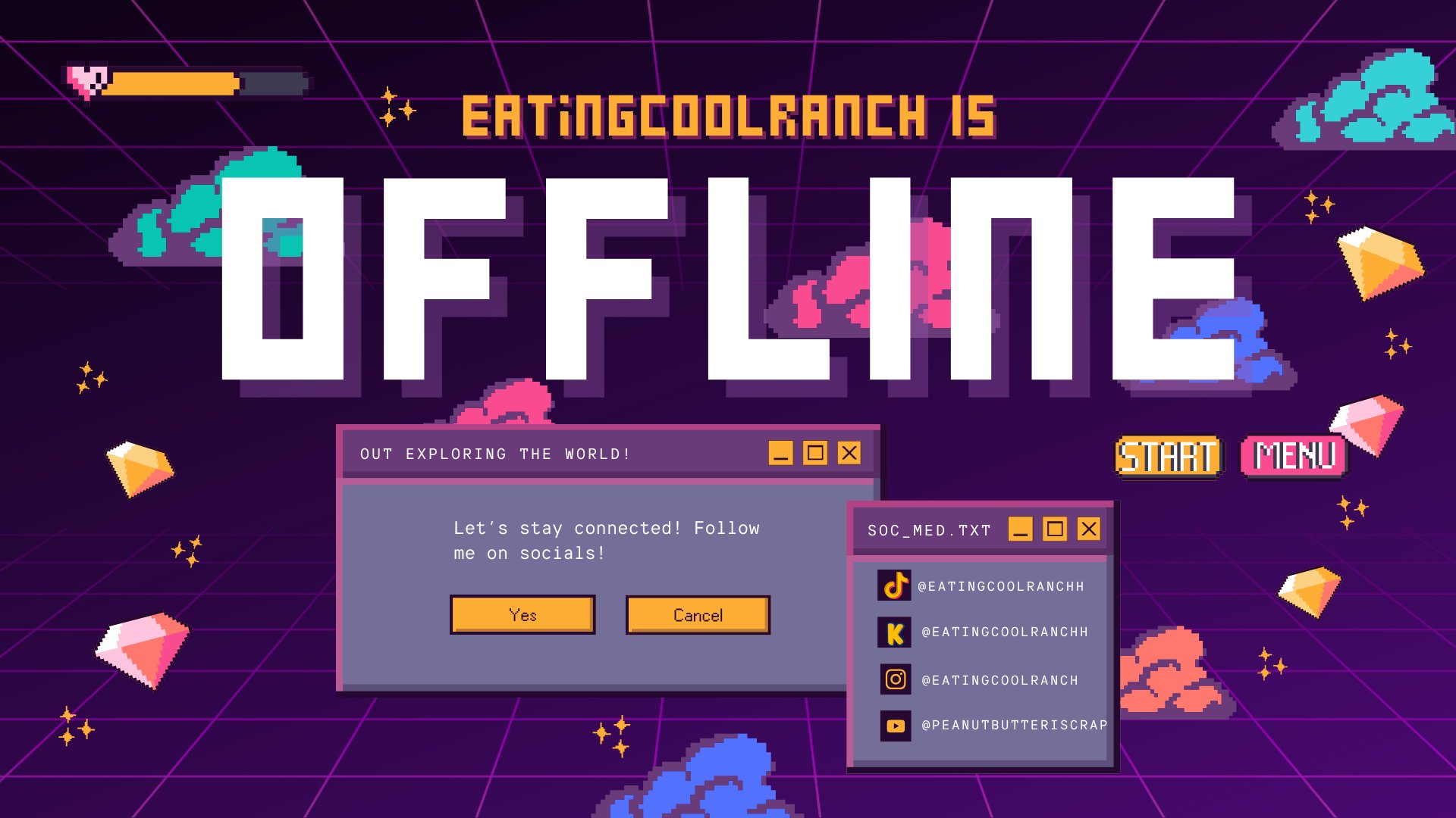 eatingCooLRanch Offline Background