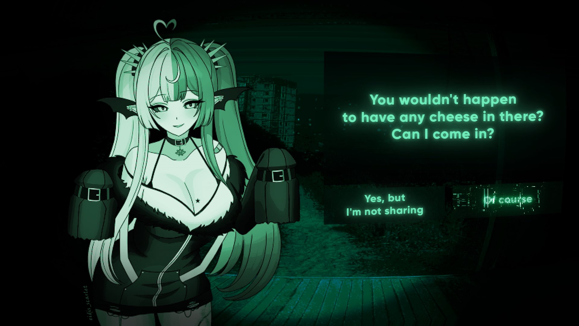 Lynxalotl Offline Background