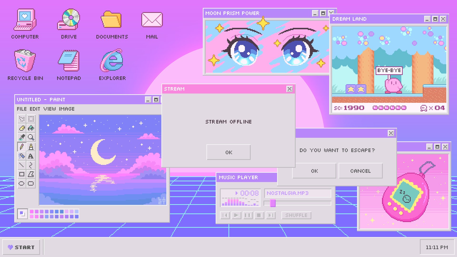 Electriciaty Offline Background