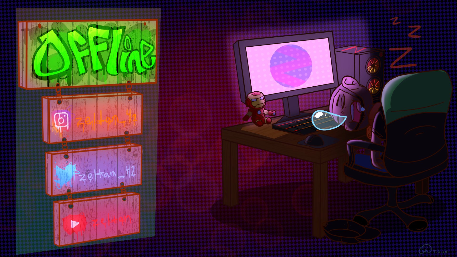 Zeltan42 Offline Background