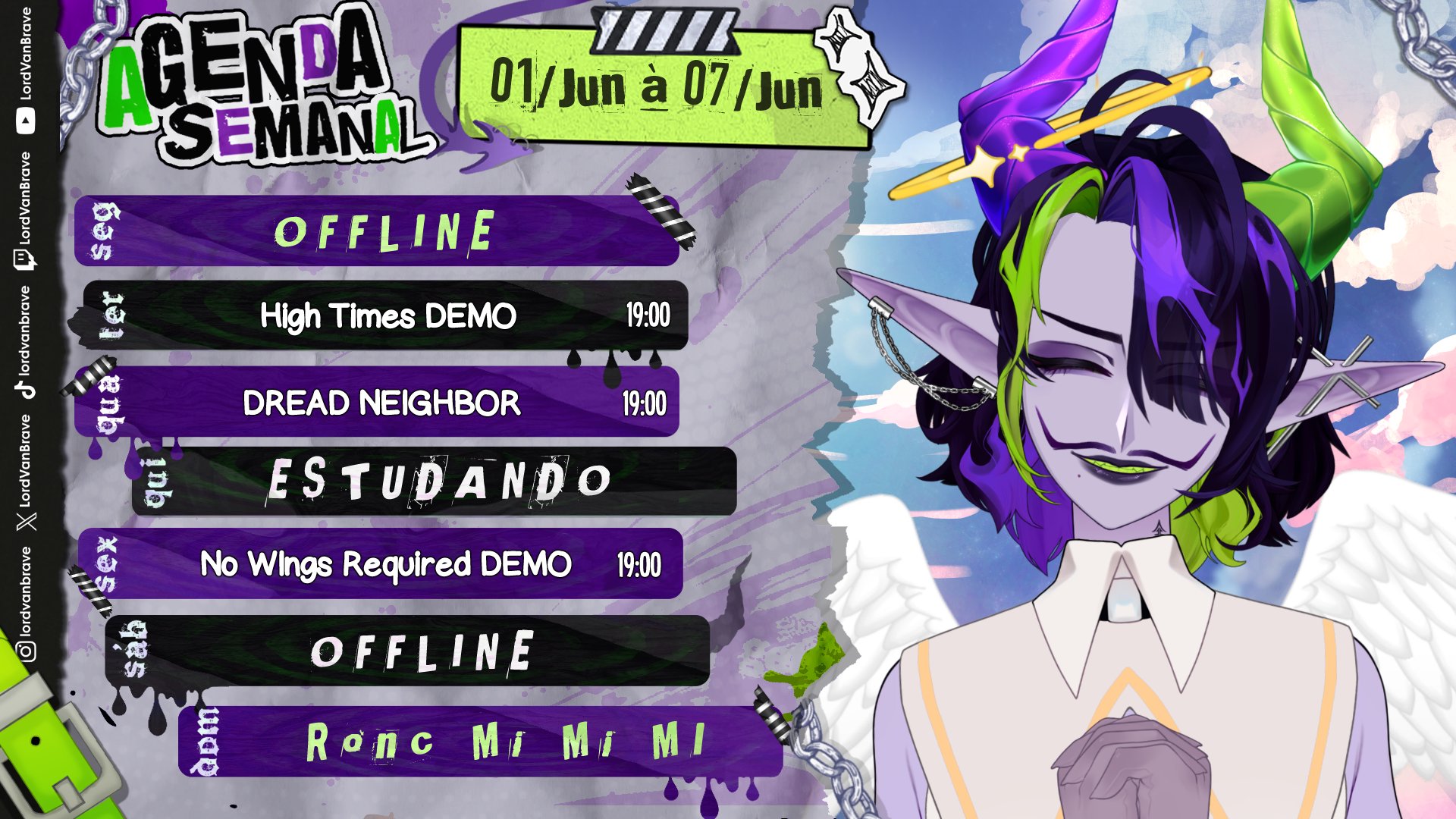 LordVanBrave Offline Background