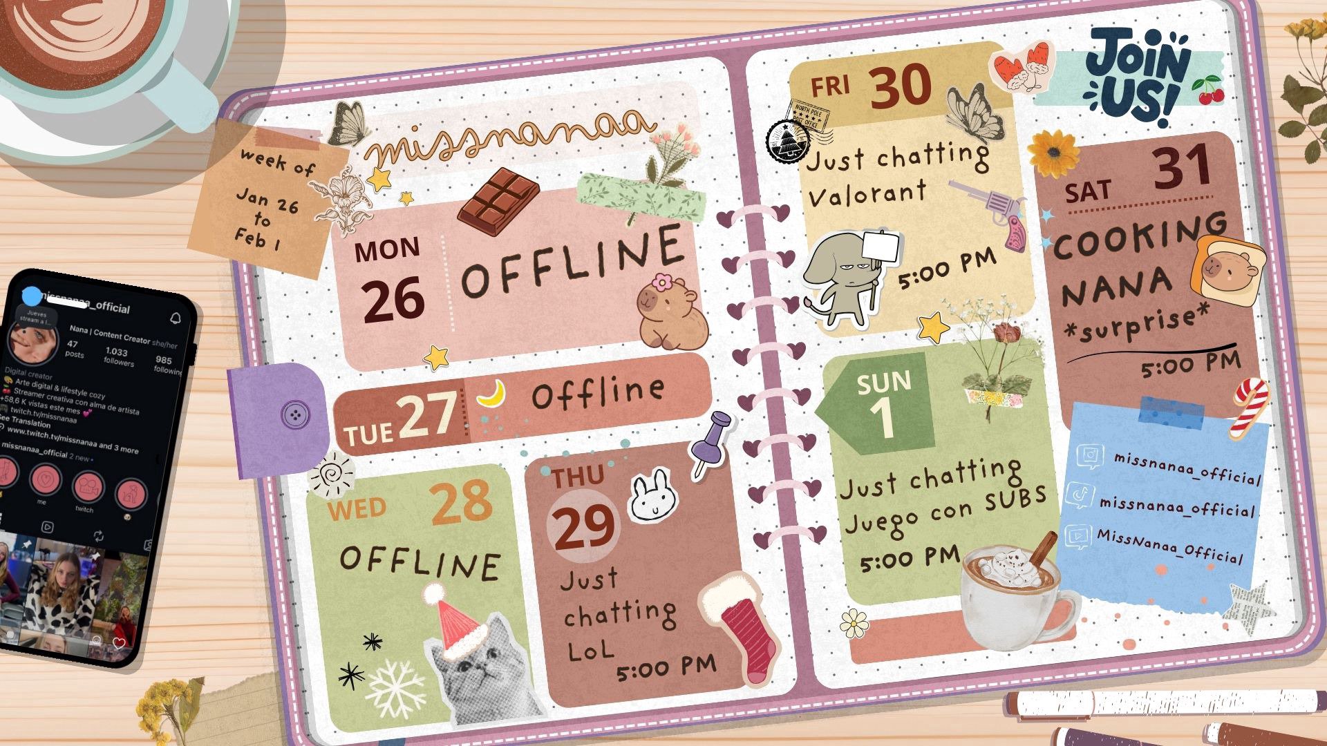 MissNanaa Offline Background