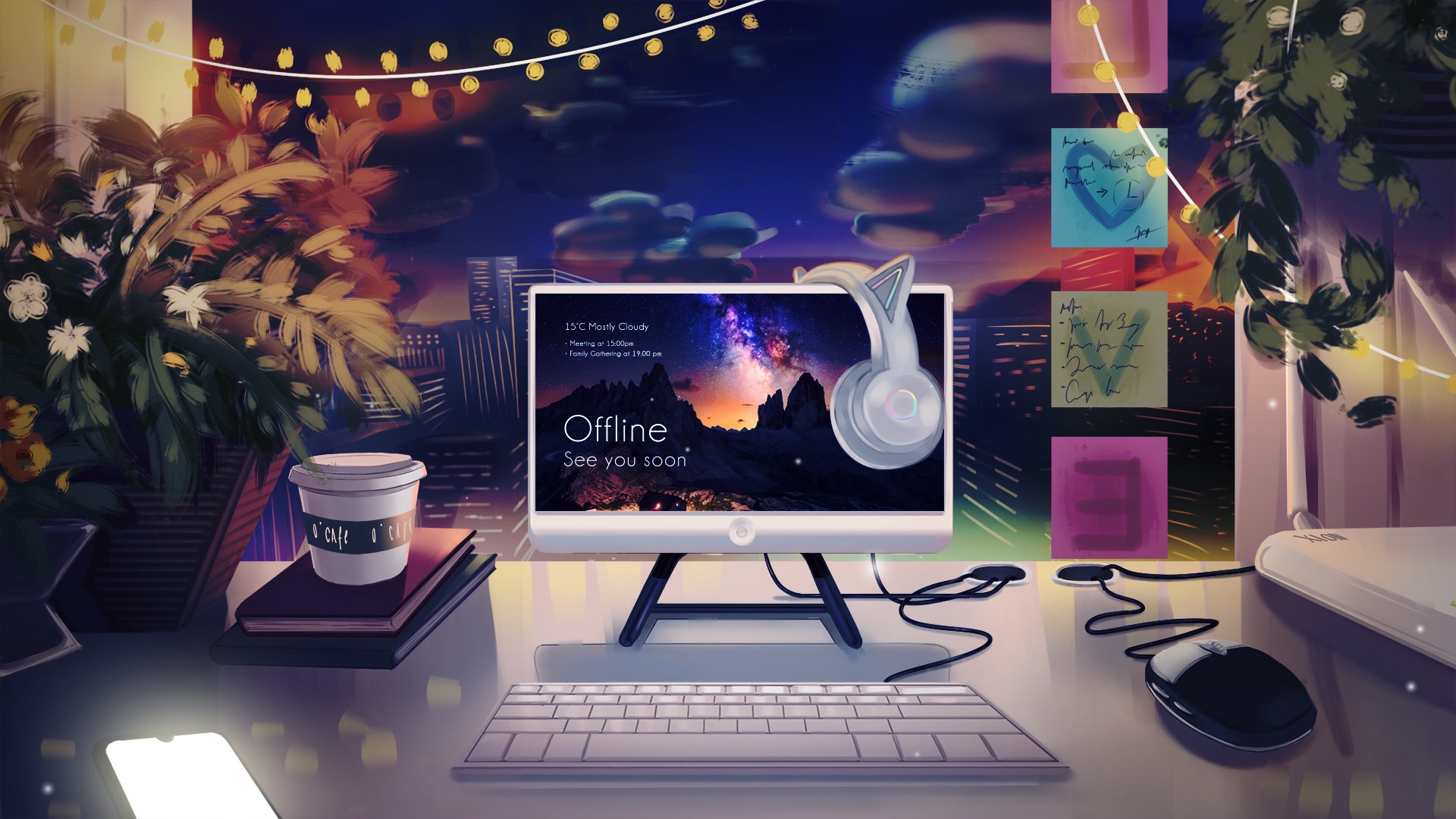 KaleenaVT Offline Background