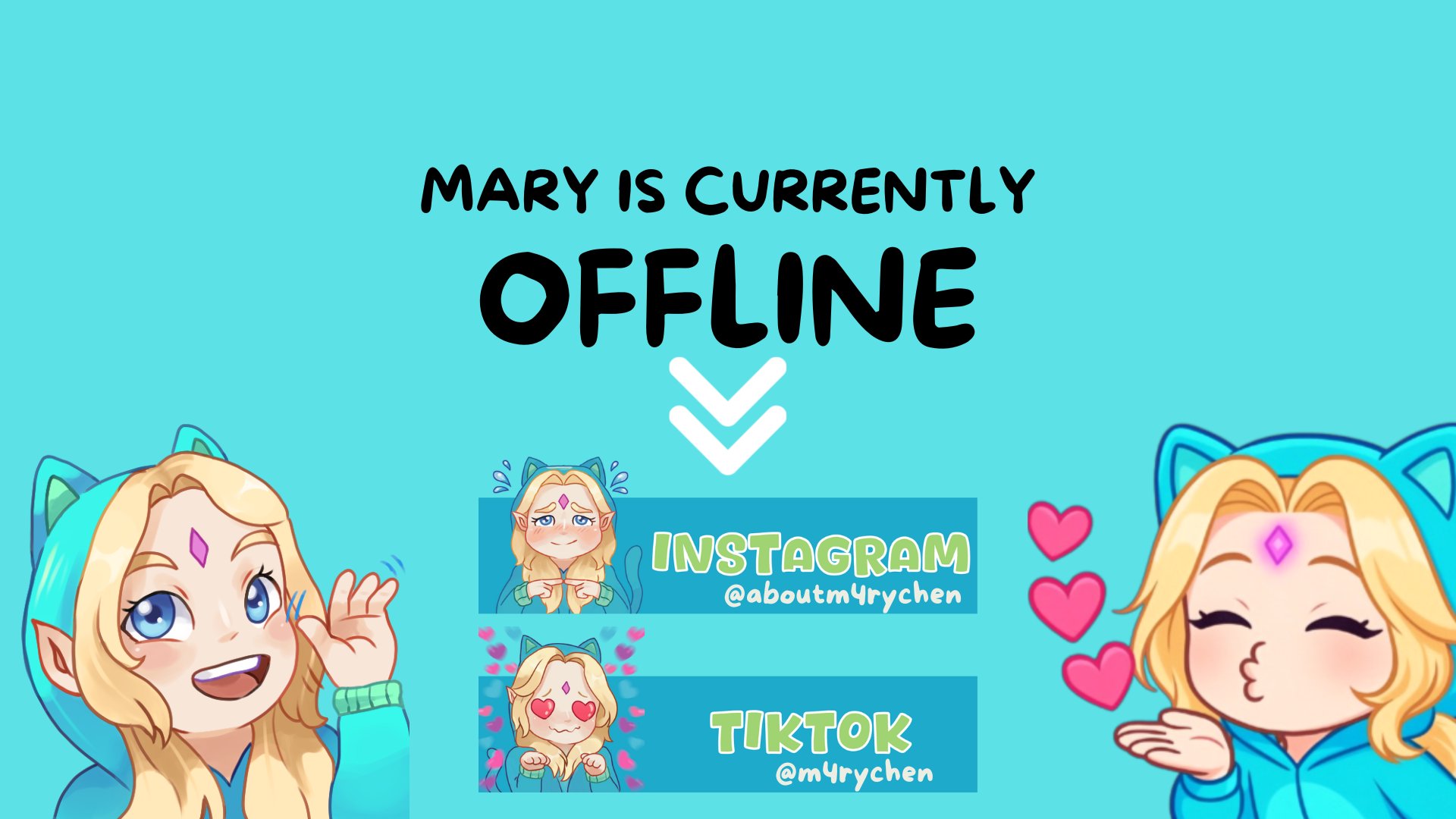 M4rychen Offline Background