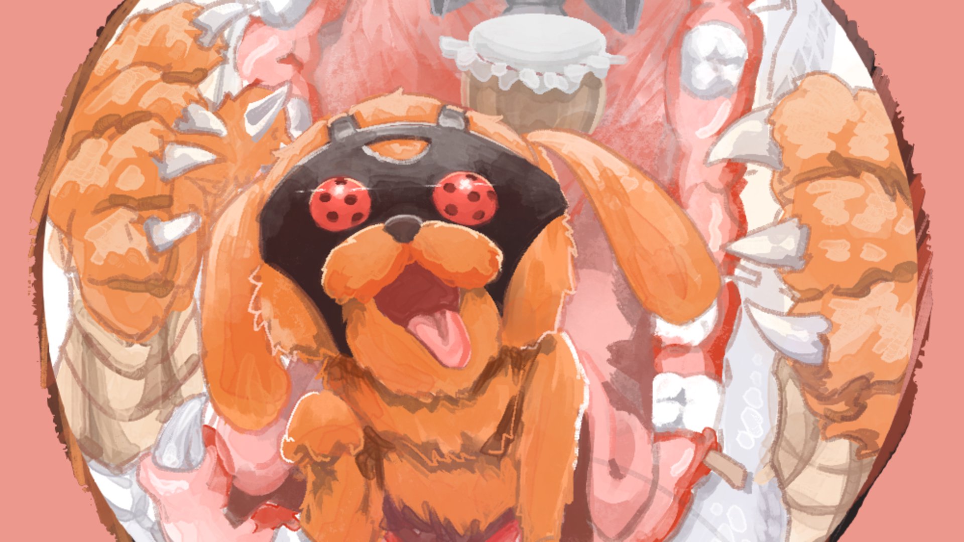 ホウ酸ゝ団子 Offline Background