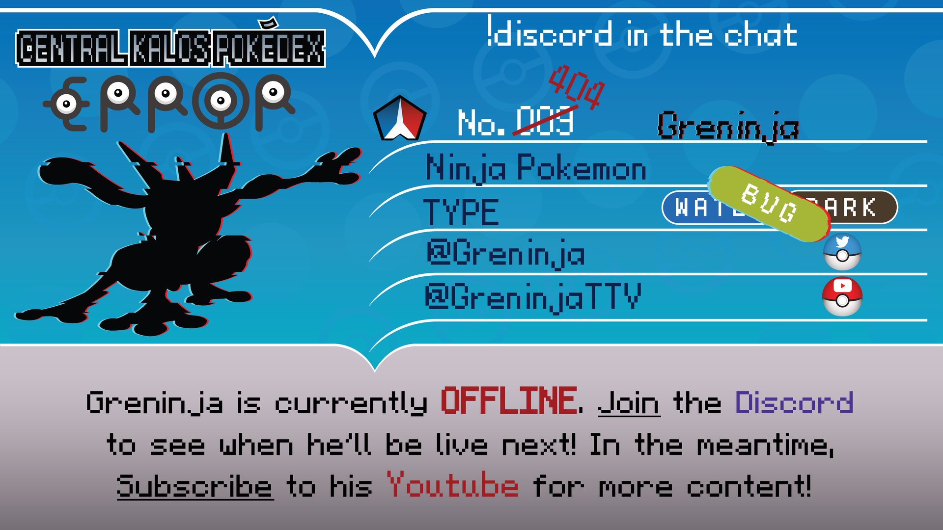 Greninja Offline Background
