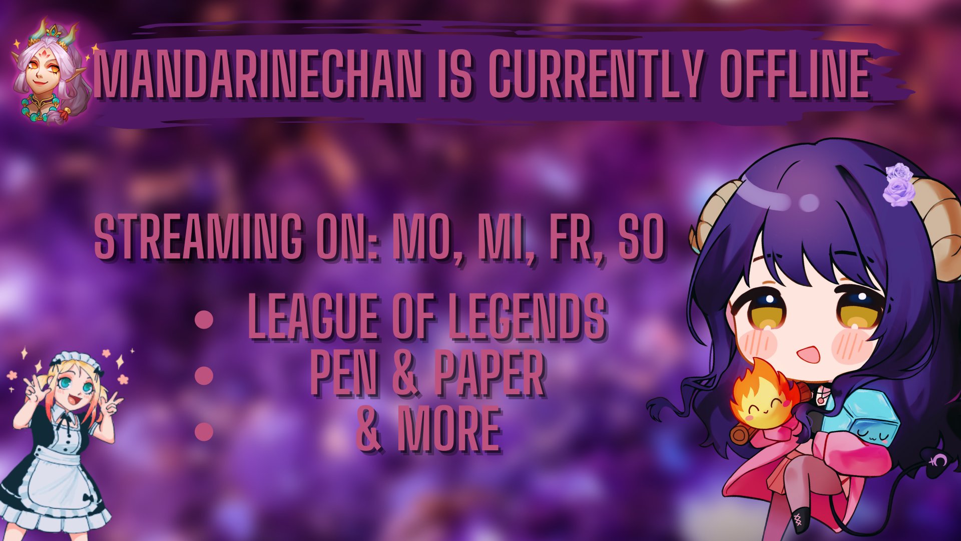 Mandarinechan Offline Background