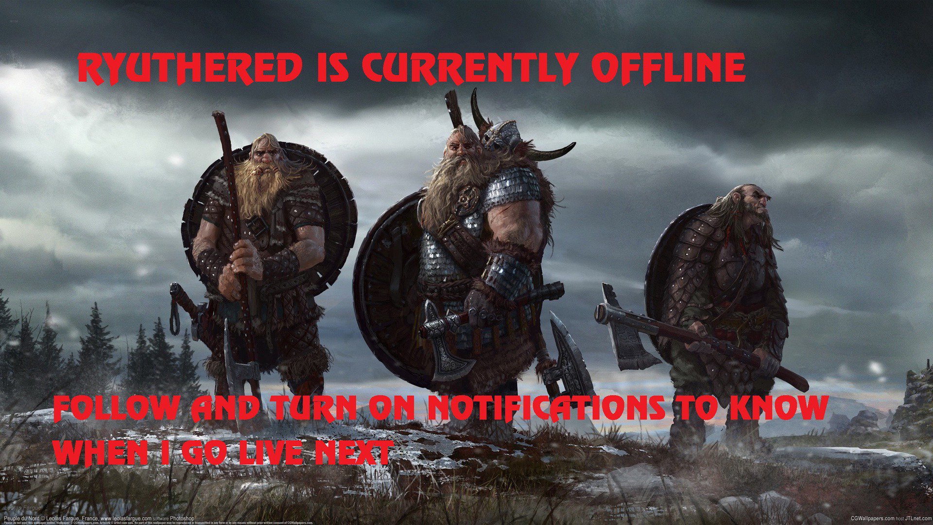 RyuTheRed Offline Background