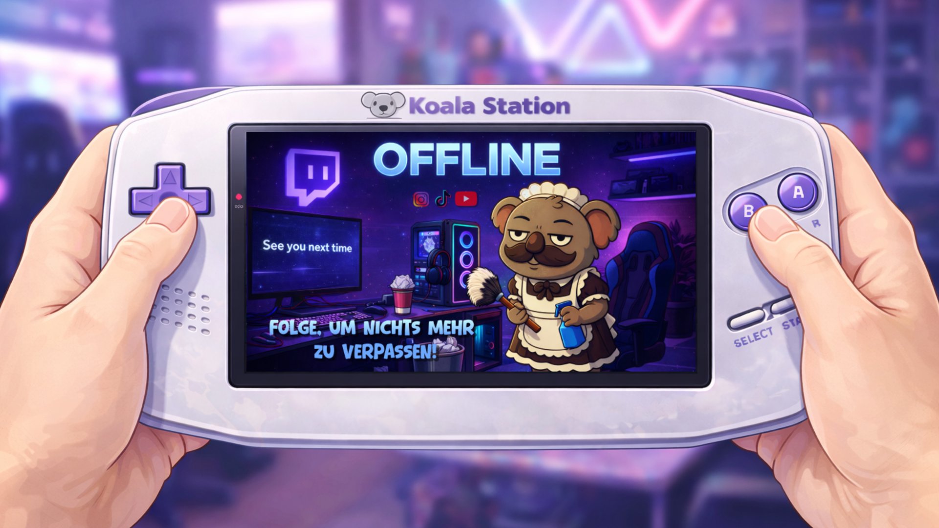 SirKoalaTV Offline Background