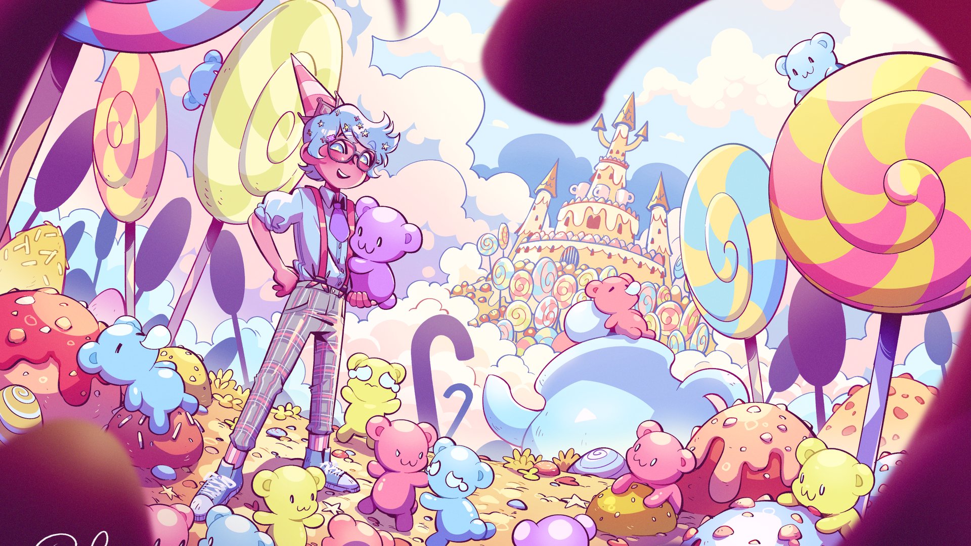 FinnFairyFloss Offline Background