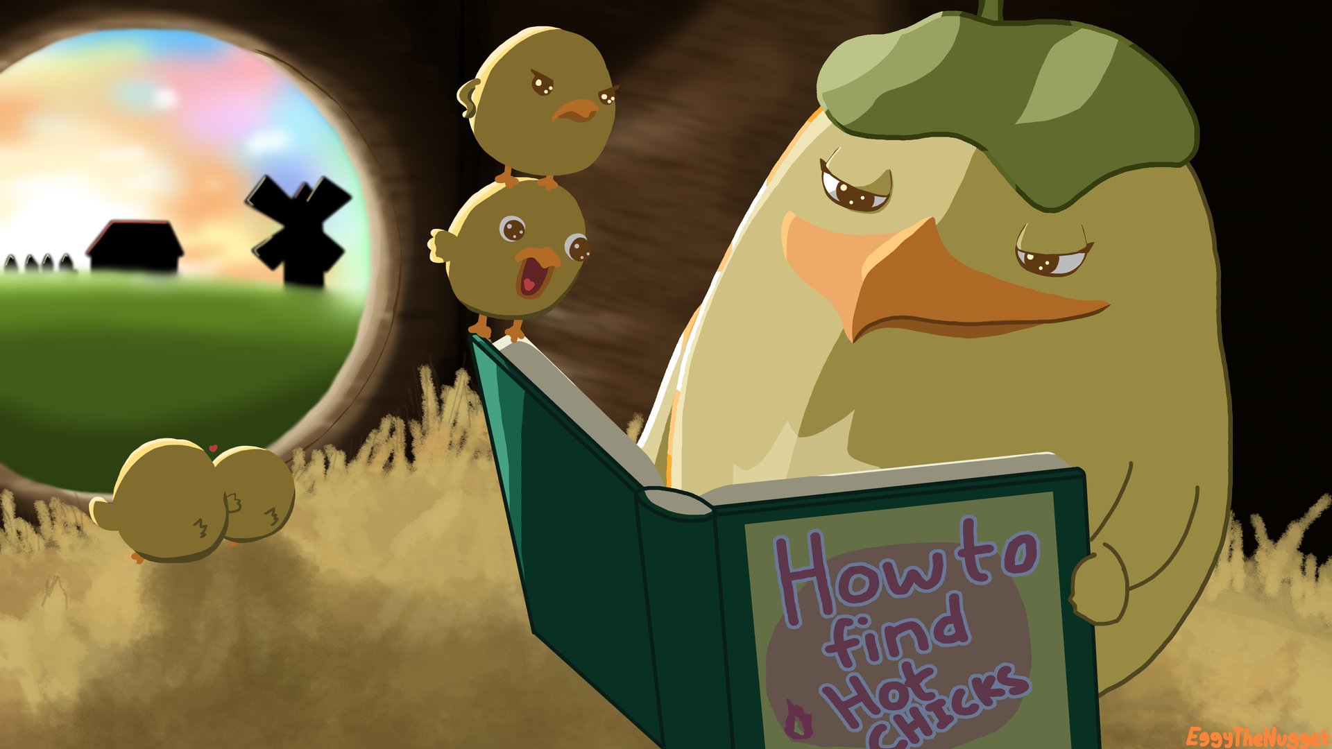 EggyTheNugget Offline Background