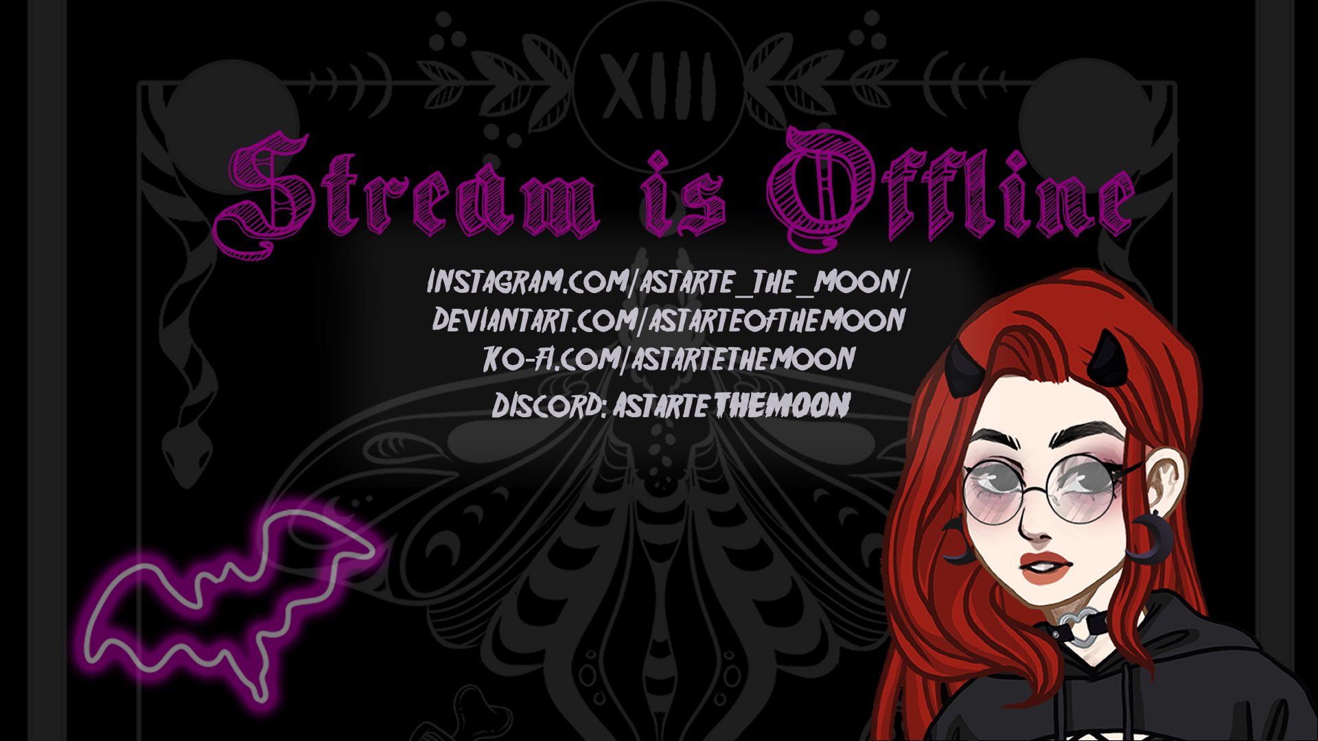 AstarteTheMoon Offline Background