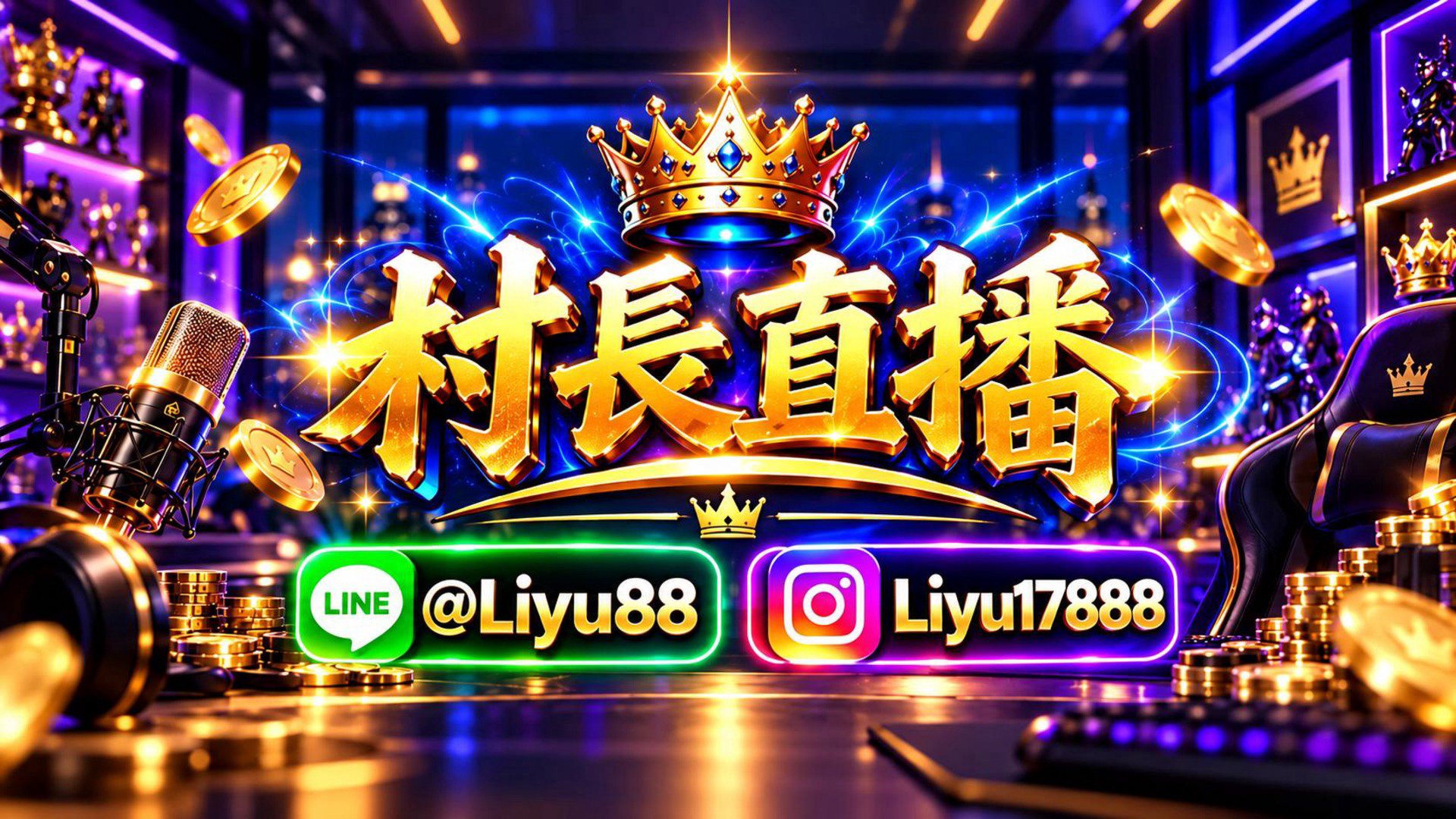 暴富村長 Offline Background