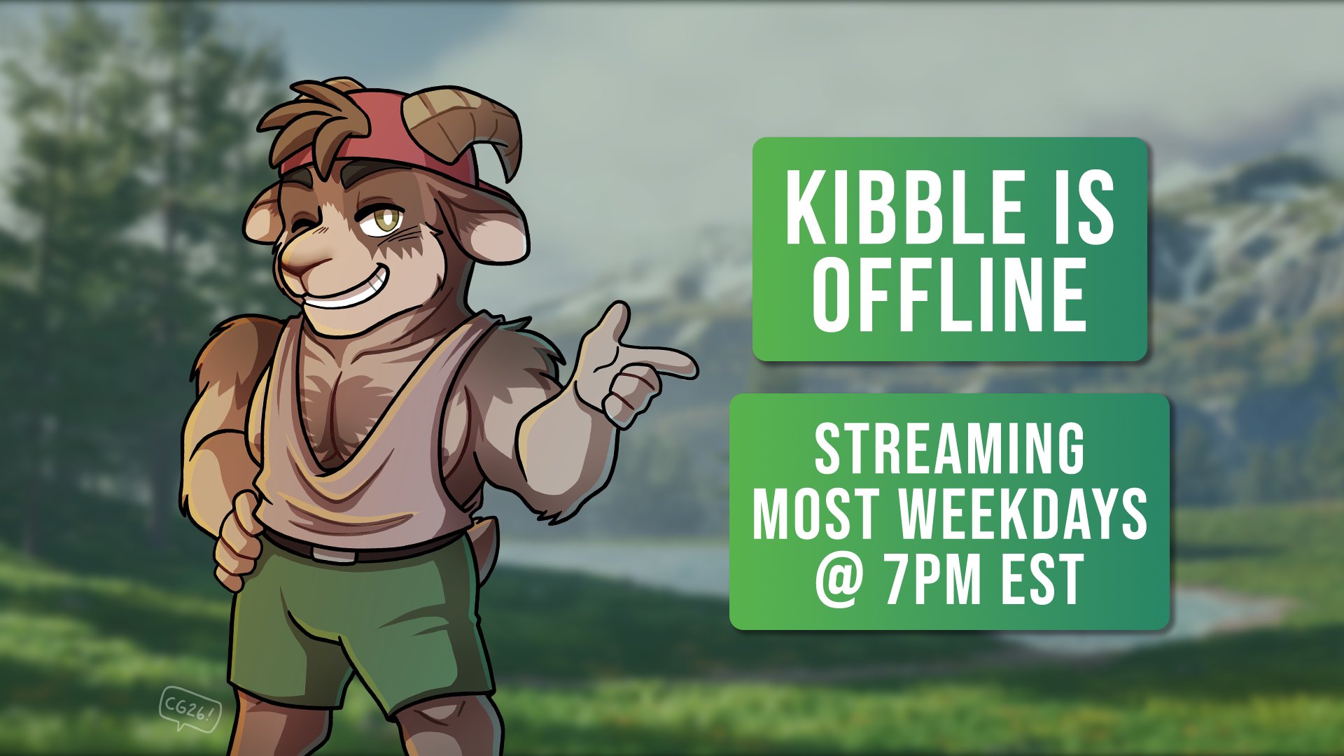 KibbleTheGoat Offline Background