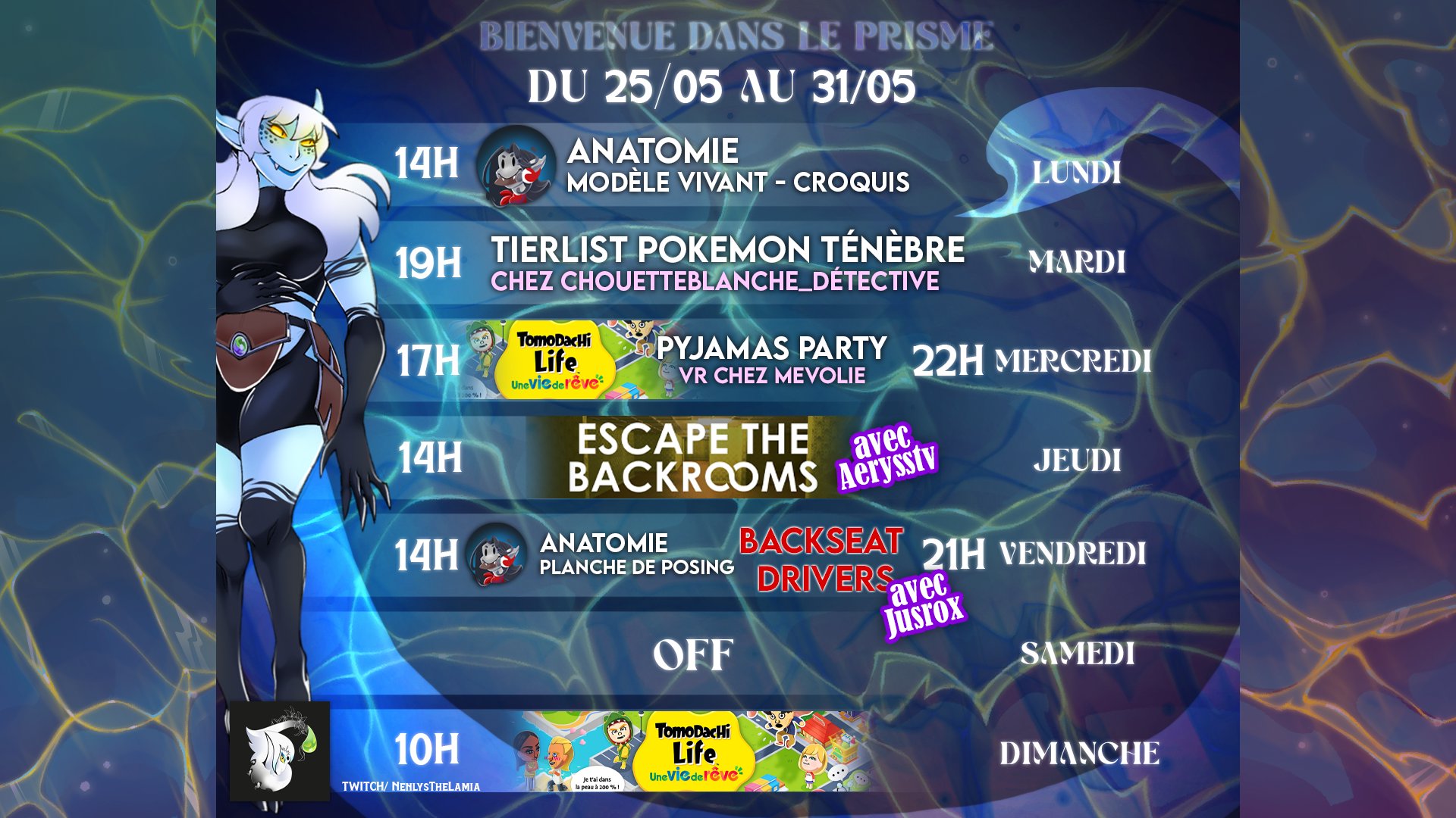 NenlysTheLamia Offline Background