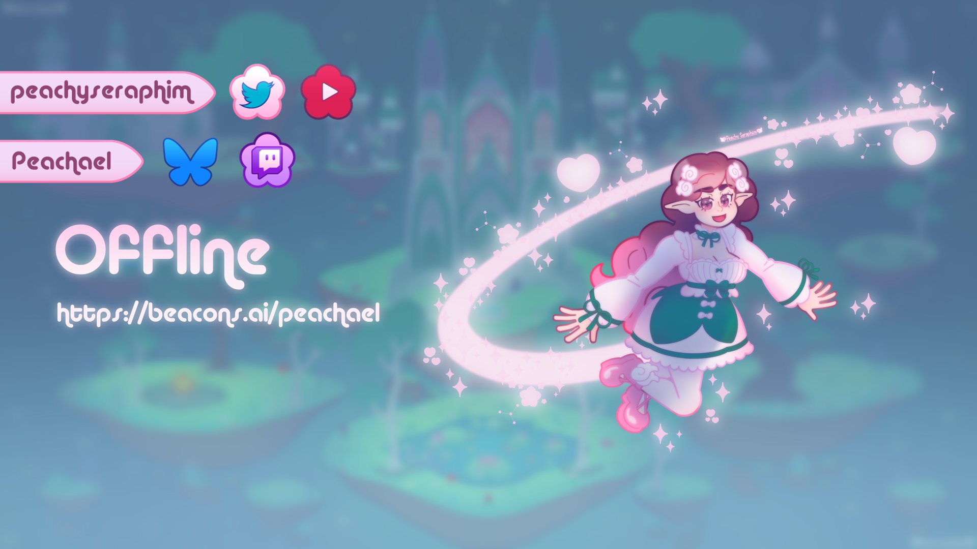 Peachael Offline Background