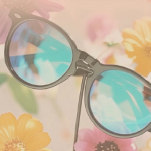 FlaowrTintedGlasses